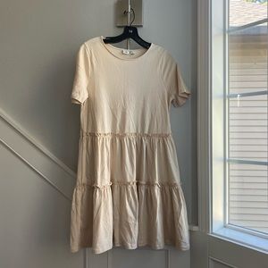 River island dress 
Cream